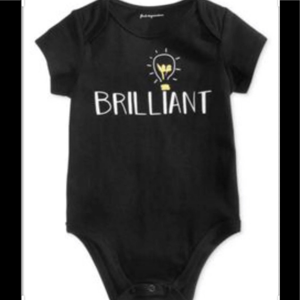 First Impressions Brilliant Cotton Bodysuit 3-6 M
